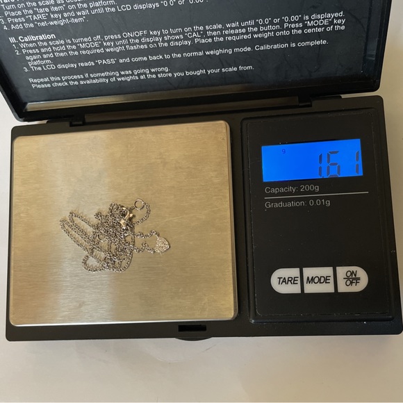 Solid 14K White Gold Tiny Natural Diamond Heart XS Pendant Necklace Minimalist - Picture 17 of 17